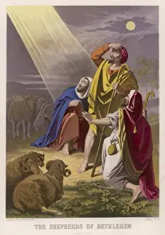 Annunciation To The Shepherds Stampe: Shepherds Informed