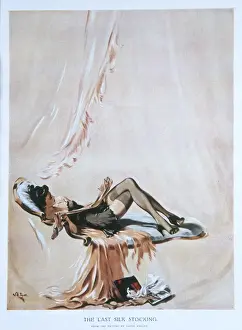Historical Military Art Stampe: The Last Silk Stocking. By David Wright