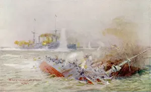 Isole Falkland Stampe: Affondamento della Scharnhorst