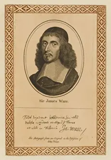 Irish History Figures Stampe: Sir James Ware