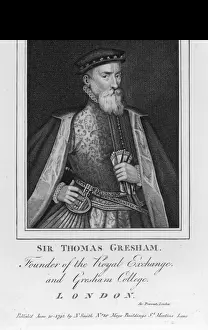 16th Century Architecture UK Stampe: Sir Thomas Gresham
