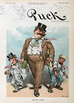 Puck Magazine Cartoons Online Stampe: Skilled labor