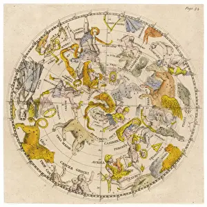 Grafici Stellari Stampe: Carta Celeste
