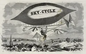 Vintage Flying Machine Stampe: Sky-cycle