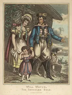 Historical Figures In Britain Stampe: SMUGGLER