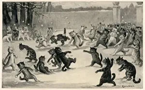 La palla di neve di Louis Wain