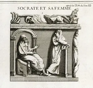 Socrate e Xantippe