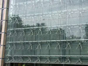 London Architectural Features Stampe: Solar wall of the Darwin Centre