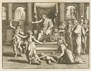 Historical Bible Images Stampe: Solomons Judgment