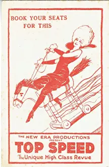 Vintage Theatrical Posters Stampe: Top Speed