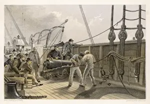Great Eastern Ship Stampe: Splicing Atlantic Cable