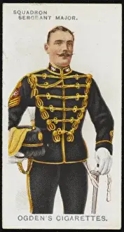 British Cavalry History Stampe: Squadron Sergeant Major