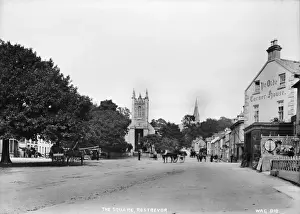 Early 1900s Horse Drawn Vehicles Stampe: The Square, Rostrevor