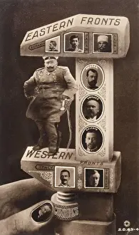 World War I Events Stampe: Squeezing the Kaiser