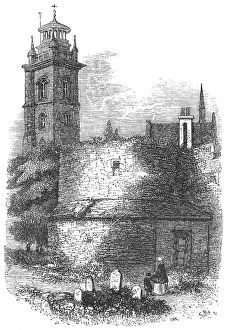 Medieval Church Architecture Stampe: St Giles Cripplegate