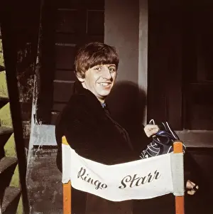 Ringo Starr Portrait Stampe: STARR, Ringo (1940)