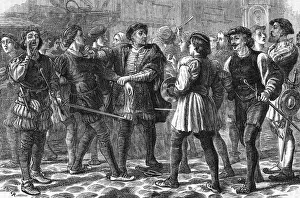 Inizio della rivolta a Cheapside
