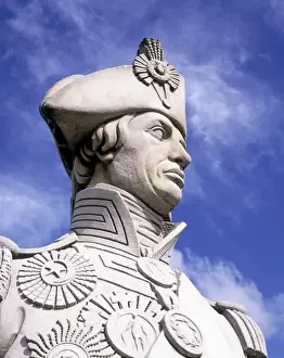 Admiral Horatio Nelson Statue Stampe: Statue of Nelson