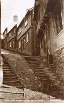Ancient City Entrance Stampe: Stepcote Hill, Exeter, Devon