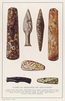 Stone Age Artifacts Stampe: Stone Age Artifacts
