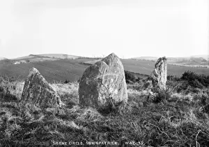 Northern Ireland Ancient Monuments Stampe: Stone Circle, Downpatrick