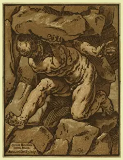 Chiaroscuro Art Stampe: Study of a giant