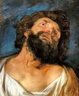 Sir Anthony Van Dyck Artist Stampe: Study of the Head of a Robber