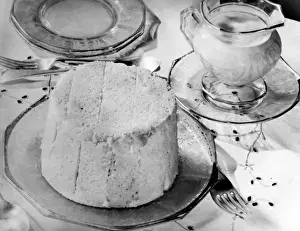 Traditional British Food Stampe: Summer Pudding