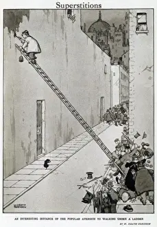 Heath Robinson Stampe: Superstitions