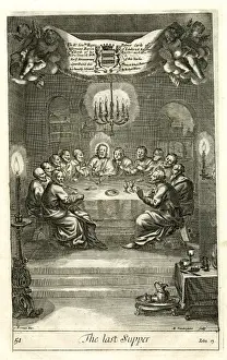Last Supper Painting Stampe: The Last Supper