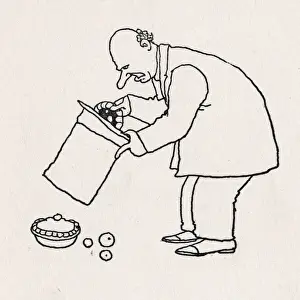 William Heath Robinson Illustrations Stampe: Sweet hat