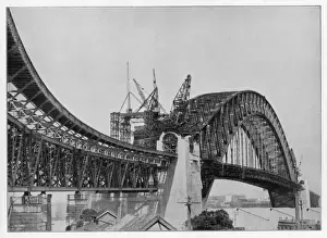 Sydney Harbour Bridge Construction Stampe: Sydney Bridge Construct