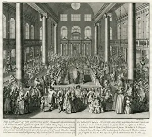 Architettura Religiosa Stampe: Dedica della sinagoga a Picart