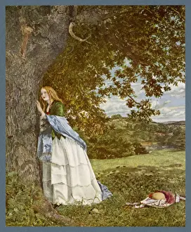 Classic Literature Inspired Art Stampe: Talking to a Tree