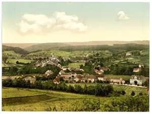 Nostalgic Coloured Photographs Stampe: Tambach, Thuringia, Germany