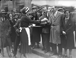 No 10 Downing Street Stampe: Tea for Queue