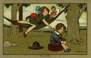 Childhood Innocence Artwork Stampe: The tease
