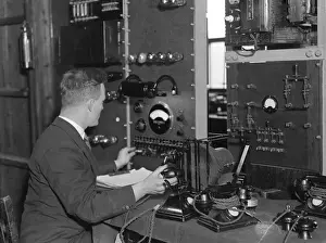 Historical Communication Technology Stampe: Telephone Engineer
