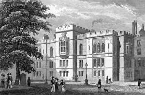 Historical England Landmarks Stampe: Temple Library Etc