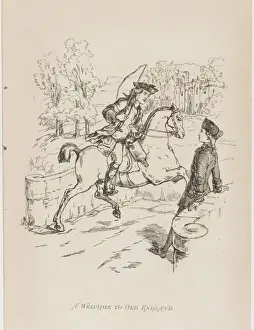 19th Century English Art Stampe: Thackeray / Virginians