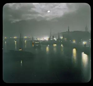 Lantern Slide Prints For Sale Stampe: Thames / Lantern Slide
