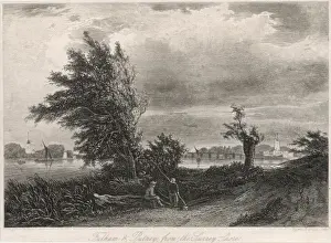 Putney Bridge Stampe: Thames at Putney