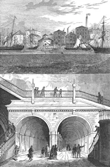 London Underground Tunnels Stampe: The Thames Tunnel