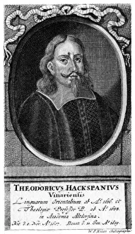 Historical Figures Germany Stampe: Theodor Hackspan