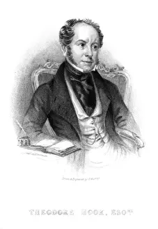 Victorian Era Literary Figures Stampe: Theodore Hook - 5
