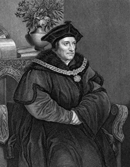 Thomas More Portrait Stampe: Thomas More / Ryall
