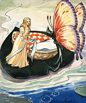 Classic Fairy Tale Prints Online Stampe: Thumbelisa