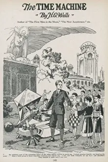 Victorian Era Illustration Stampe: The Time Machine