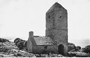 Immagini Correlate Stampe: Il Faro, Isola dei Fratellini (Puffino), Anglesey