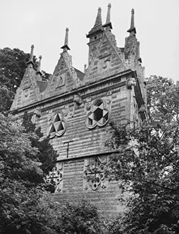 Domestic Architecture History Stampe: Triangular Lodge
